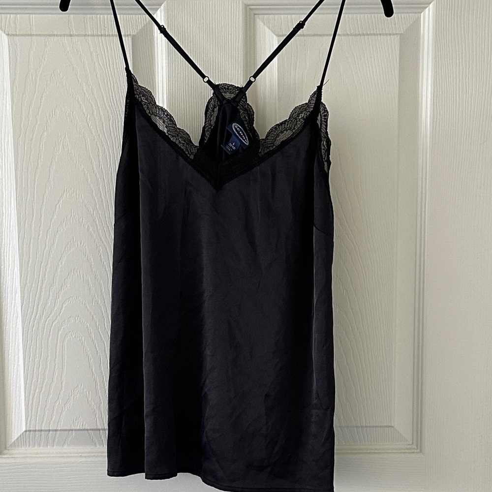 Chic Black Lace Camisole